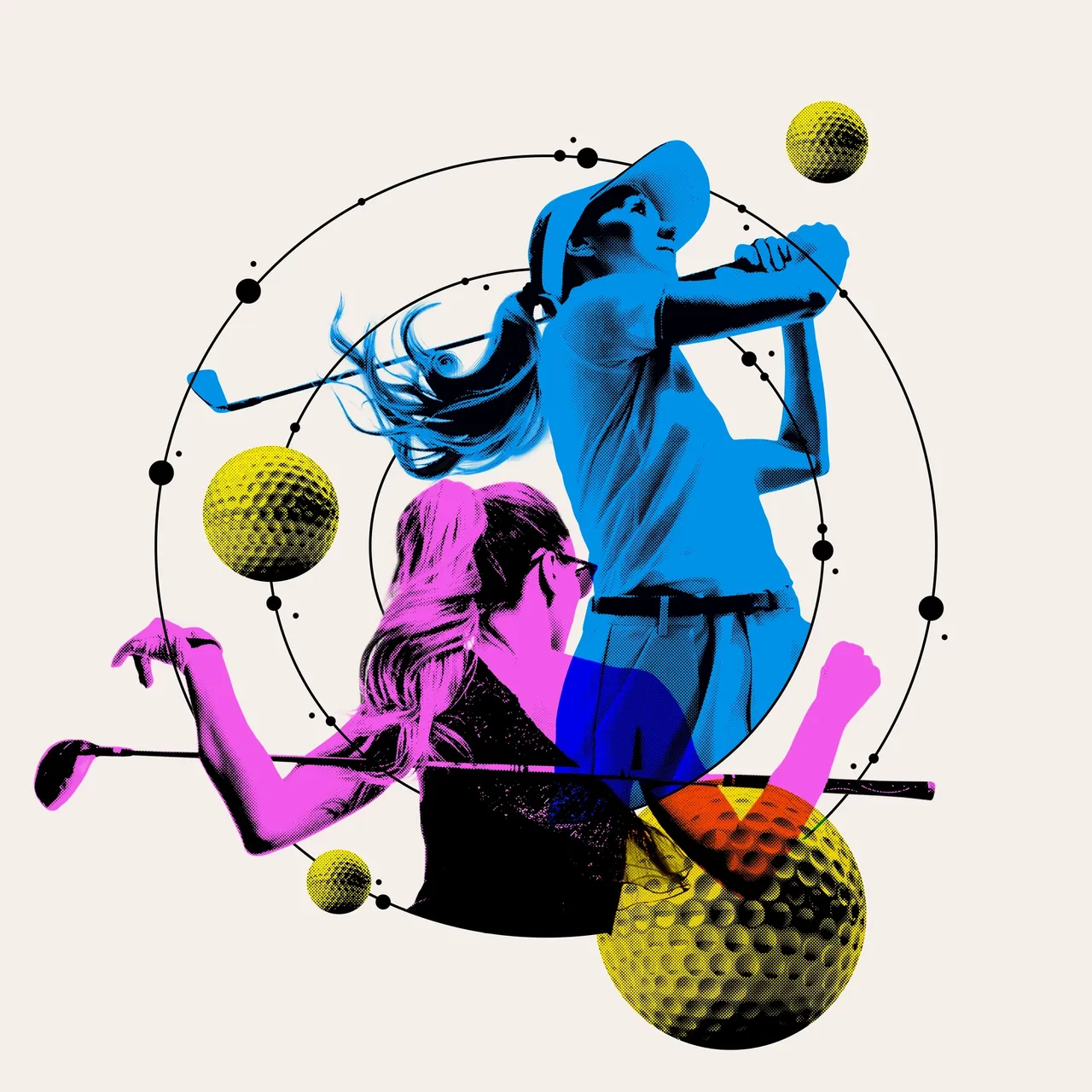 Sports Mural — Golf