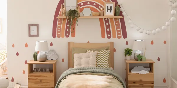 Neutral Rainbow — Bedroom