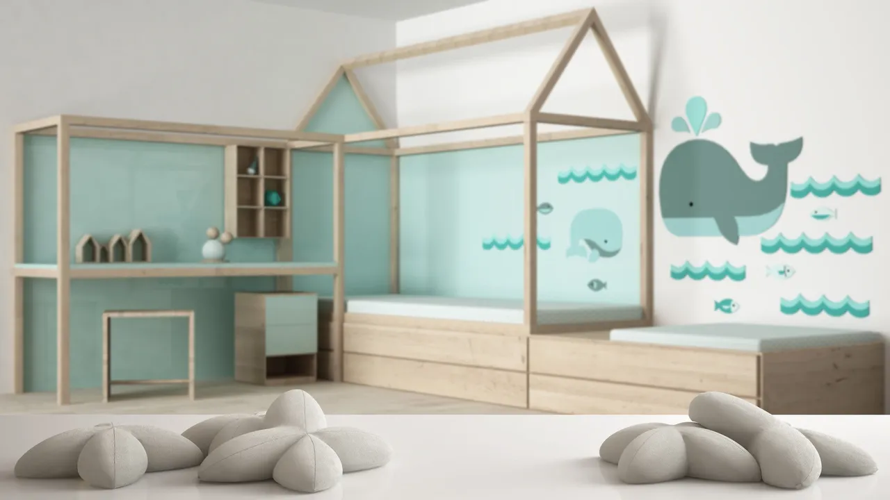 Children's Room — Blue Whale Theme
